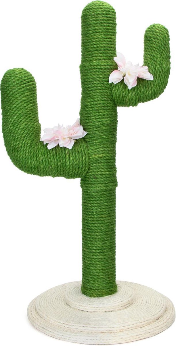 Nobleza Katten Krabpaal 40VQU - Cactus - 40 x 40 x 80 cm - Groen