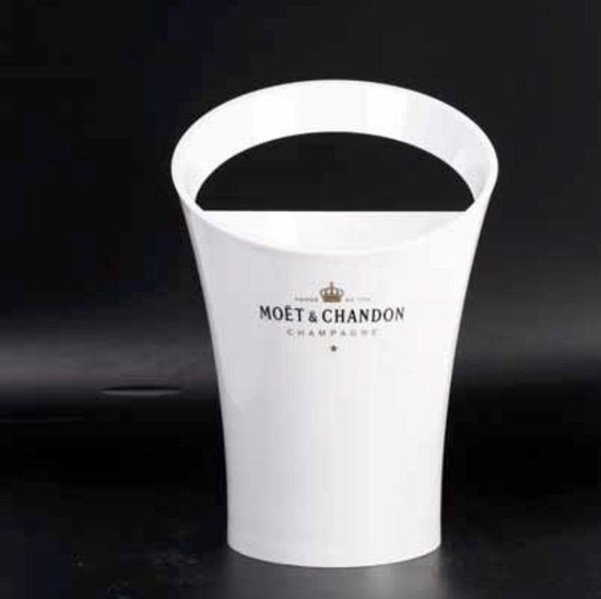 Moët & Chandon Ice Imperial Ice Bucket met 2 Glazen - Luxe Wijnkoeler / IJsemmer en Champagneglas 2x - Moët & Chandon