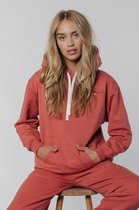 Colourful Rebel Uni Oversized Hoodie Pink - Maat L