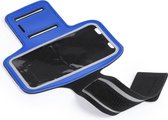 Hardloop telefoonhouder - sport armband - hardloop - telefoonhouder - smartphone - reflecterend - touch screen - blauw - Moederdag cadeautje