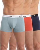 DIM Boxershort - Boxer- Homme - Dim Originals - 3 Pièces - Bleu Denim / Rouge / Blauw Taille XL