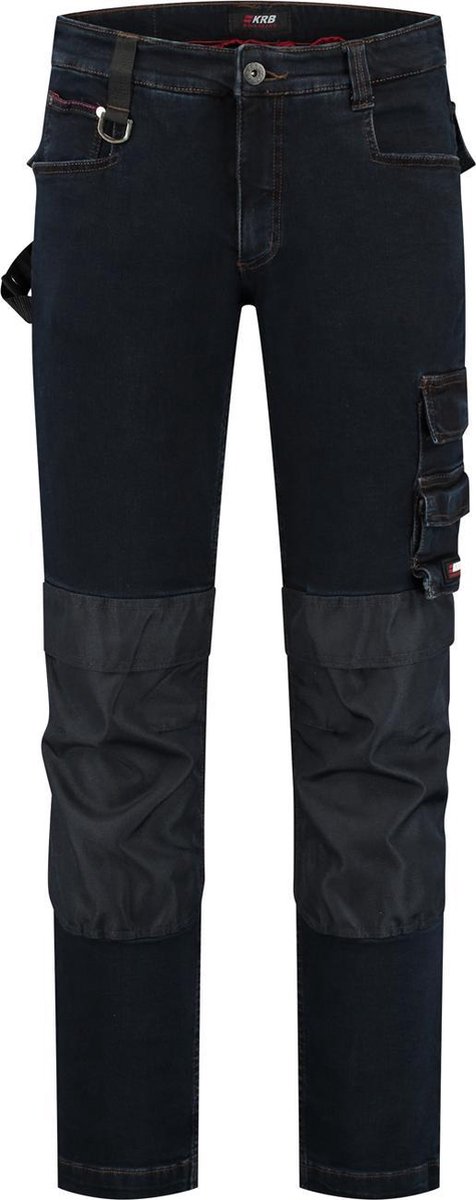Werkspijkerbroek Heren Carlos Met Stretch Werkbroek
