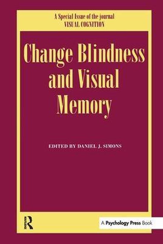 Change Blindness and Visual Memory | 9780863776120 | Daniel J. Simons ...