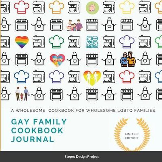 Gay family cookbook JOURNAL - cover