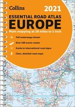 Road Atlas Europe 2021 Essential