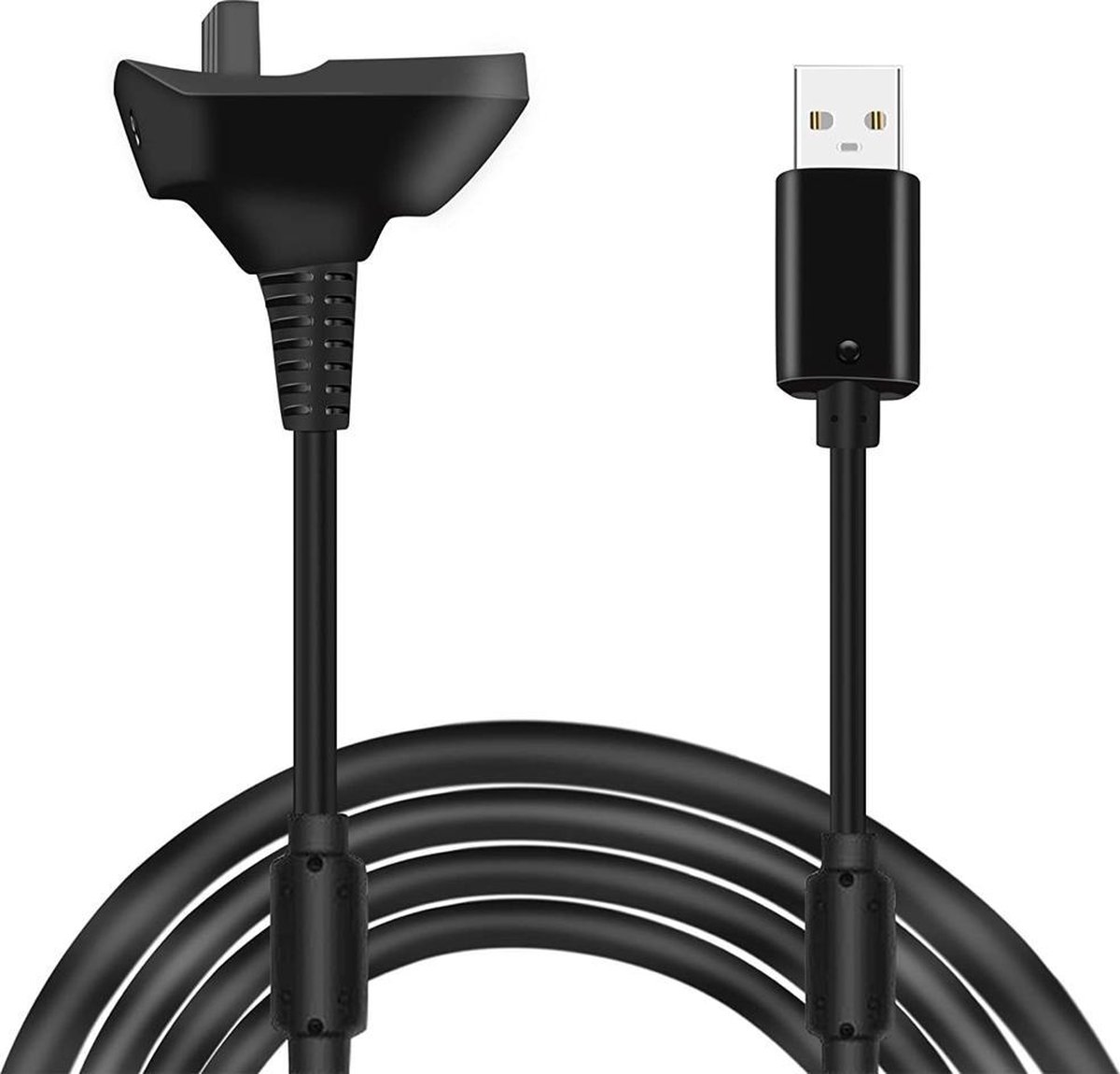 MMOBIEL USB Oplaad Kabel Geschikt Voor XBOX 360/360 Slim Wireless Controller - 1.5m - MMOBIEL