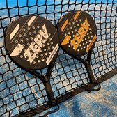 Padel Racket - met gratis opberghoes - Padelracket - 3K Carbon