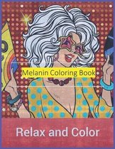 Melanin Coloring Book Relax And Color