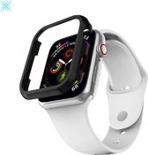 MY PROTECT® Apple Watch 4/5/6/SE 40mm Aluminium Bescherm Case | Bumper | Hoesje Voor Apple Watch | Bescherming Iwatch - Zwart