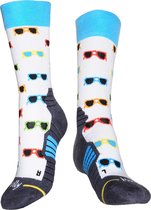 Wandelsokken - Molly Socks - Glasses socks - maat 36-41 - brillen - wandelsokken - hiking - sokken - bamboo - bamboe sokken - hypoallergeen - antibacterieel - leuke sokken - wandel
