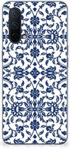 GSM Hoesje OnePlus Nord CE 5G Trendy Telefoonhoesjes Flower Blue