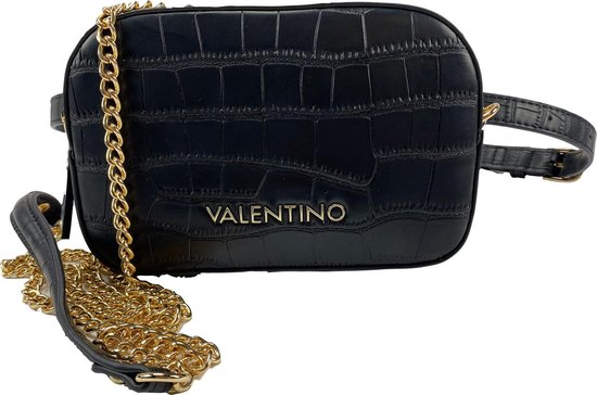 Valentino Bags Juniper Dames Handtas - Zwart/Rood