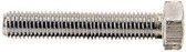 Zeskant bout M7 x 45 mm verzinkt 25 stuks (217745)