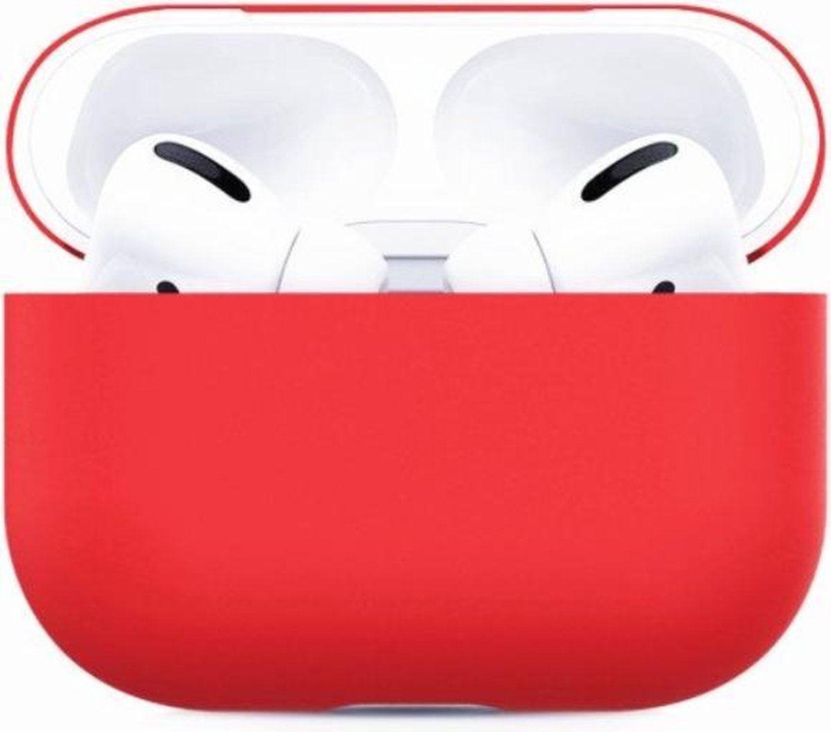 Studio Air® AirPods Pro Hoesje Rood - Soft Case - Siliconen hoesje geschikt voor Apple AirPods Pro