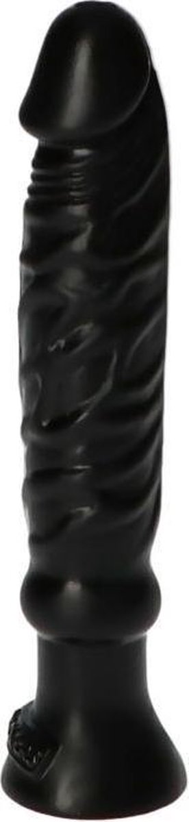 Goedkoopste Dildo Teo - 10,5 cm - Made in Italy - Biobased - Ftalaten vrij - Zwart