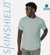 SKINSHIELD - UV-sportshirt met korte mouwen voor heren - L