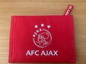 Ajax Portemonnee met Logo Rood