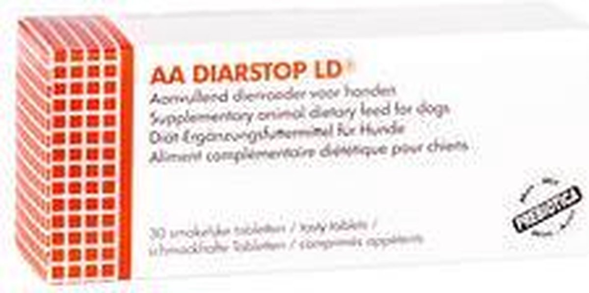 AA Diarstop Large Dog - 30 tabletten | bol.com