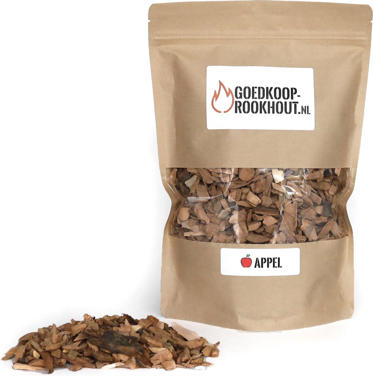 Appel rooksnippers - 500 gram (2 liter) - Rookhout - BBQ