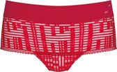 Sloggi Dames S Seven Mid Waist Panty Mars Red XS