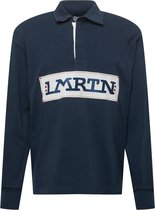 La Martina sweatshirt Donkerrood-Xl