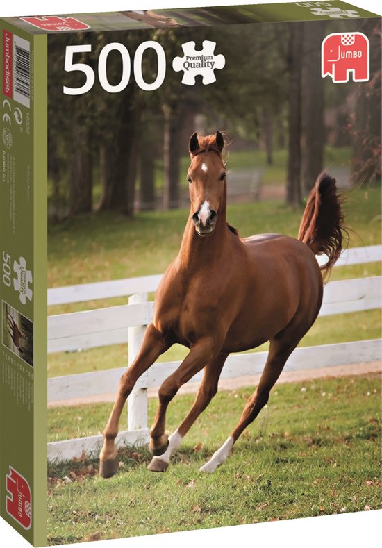 Puzzel 500 stukjes spelende veulen