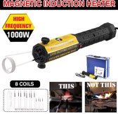 Magnetische Inductie Heater 8 Coils Bolt Warmte Remover Tool Kit 220V Vlamloze Inductie Heater Auto Demontage Reparatie Tool EU Plug