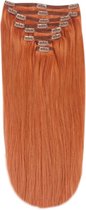 Remy Human Hair extensions Double Weft straight 18 - rood 350#