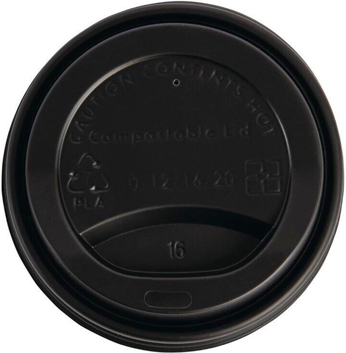 Fiesta Green Composteerbare Deksels voor 34cl Koffiebekers DS053