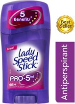 Lady Speed Stick Pro 5 in 1 Deodorant Stick - 48H Zweet Bescherming & Anti Witte Strepen - Populairste Anti Transpirant Deo Stick - Deodorant Vrouw