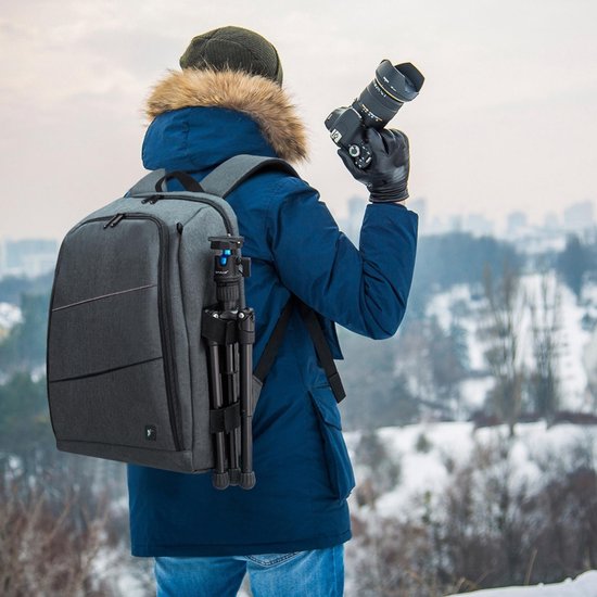 Housse De Pluie Pour Appareil Photo Reflex - Étui Protection Nylon Étanche Universel Avec Cordes Serrées