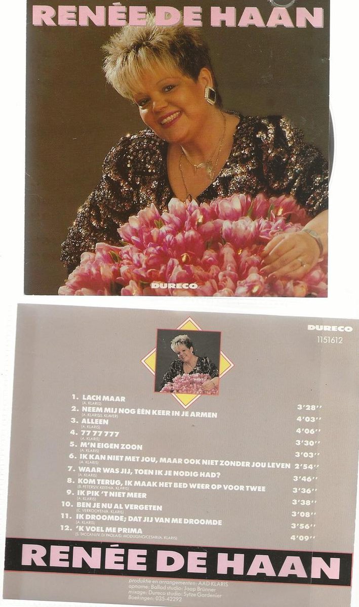 RENÉE DE HAAN -  LACH MAAR