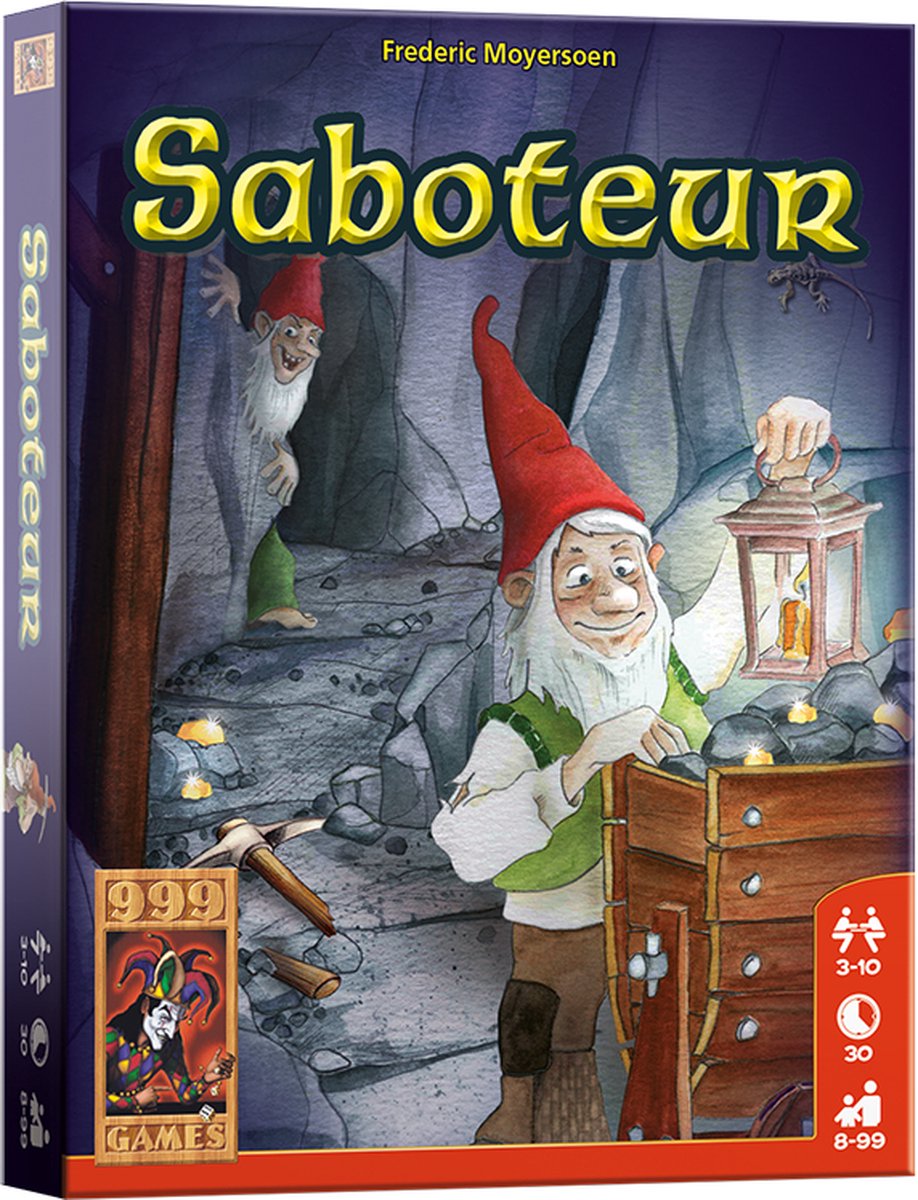 Saboteur Basisspel Kaartspel - 999 Games