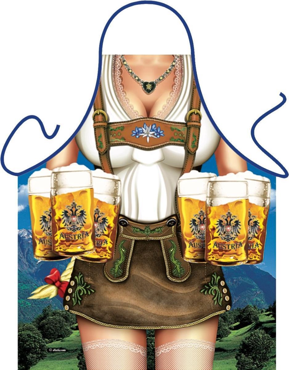 Tiroler Vrouw - Grappig Leuk Tirol Kookschort Keukenschort