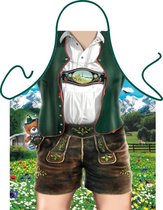Benza Schort Bavarian Mann Traditional (Lederhose) - Sexy/Leuke/Grappige/Tiroler Keukenschort