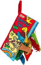 Jollybaby™ Teether Book | Bijtboekje | KnuffelBoekje | Jollybaby Dinosaurus boekje