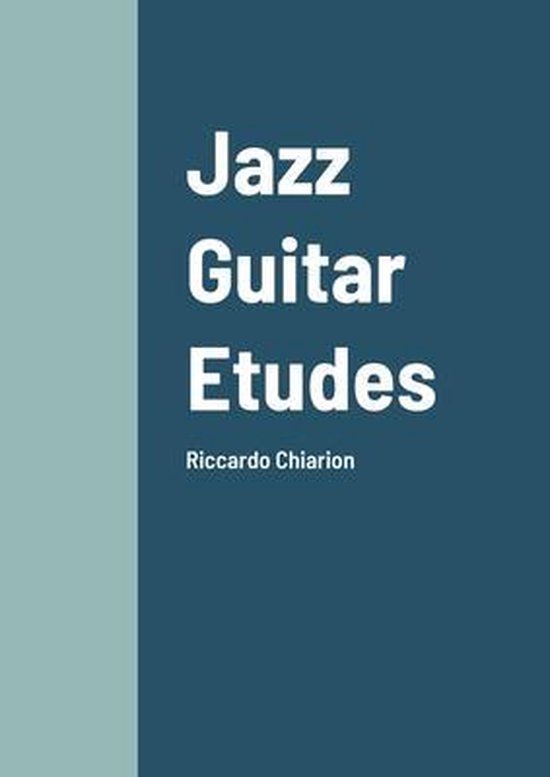 Jazz Guitar Etudes - cover