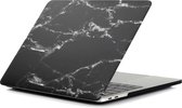 By Qubix MacBook Pro 16 inch case - Marble zwart MacBook case Laptop cover Macbook cover hoes hardcase