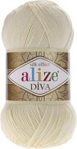 Alize Diva 01 Paquet 5 balles