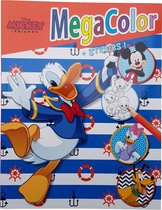 Disney's Mickey & Friends  "Donald" Kleurboek +/- 120 kleurplaten + Stickers