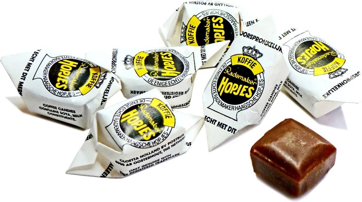 Rademaker Haagse Hopjes Oud Hollands snoep - koffie bonbons - harde