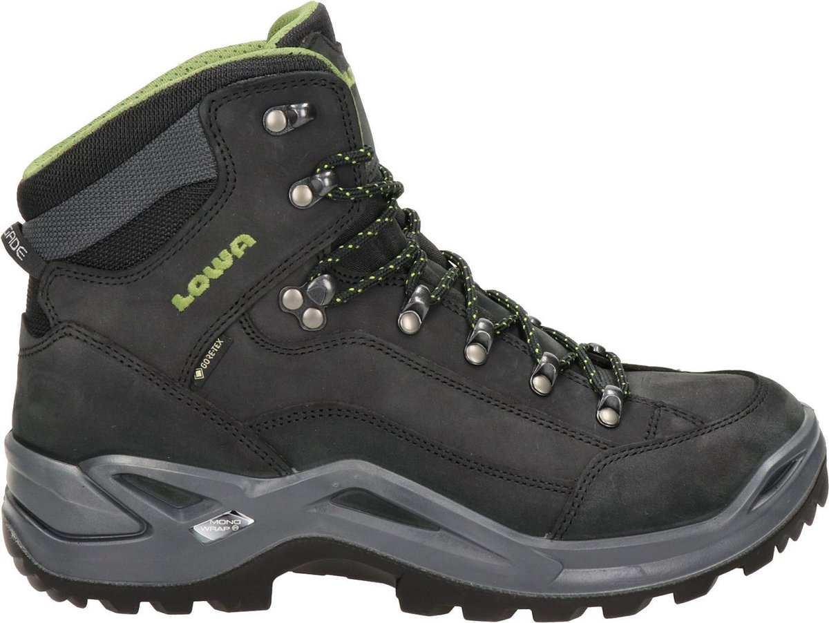 Lowa Renegade GTX Mid heren wandelschoen - Zwart - Maat 46