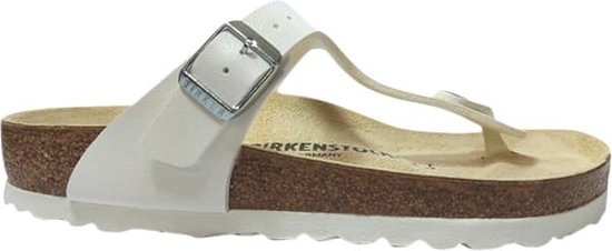 Birkenstock Gizeh Dames Slippers - White  - Maat 36