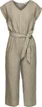 S.oliver jumpsuit Olijfgroen-38 (S)