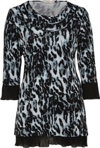 Jurkje animal print frivole mouw