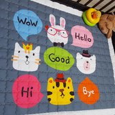 Boxkleed 75x95 hello Liefboefje - baby boxkleed - boxkleden