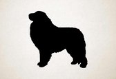 Silhouette hond - Great Pyrenes - Grote Pyreneeën - L - 75x76cm - Zwart - wanddecoratie