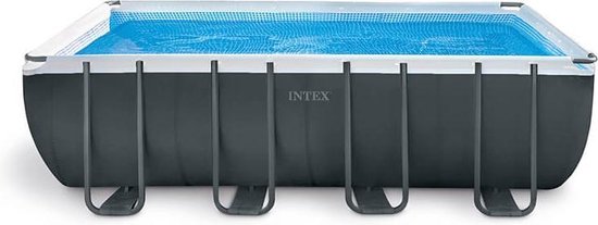 Intex PISCINE Intex Ultra XTR Frame 549 x 132 cm Tapis+... Couverture échelle 