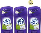 Lady Speed Stick Orchard Blossom Deodorant Stick - 24H Zweet Bescherming & Anti Witte Strepen - Populairste Anti Transpirant Deo Stick - Deodorant Vrouw - 3 x 45g