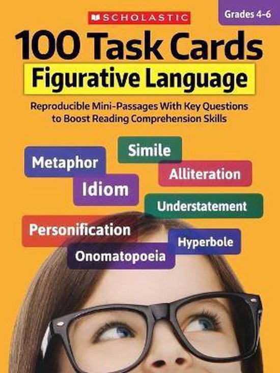100 Task Cards: Figurative Language - cover
